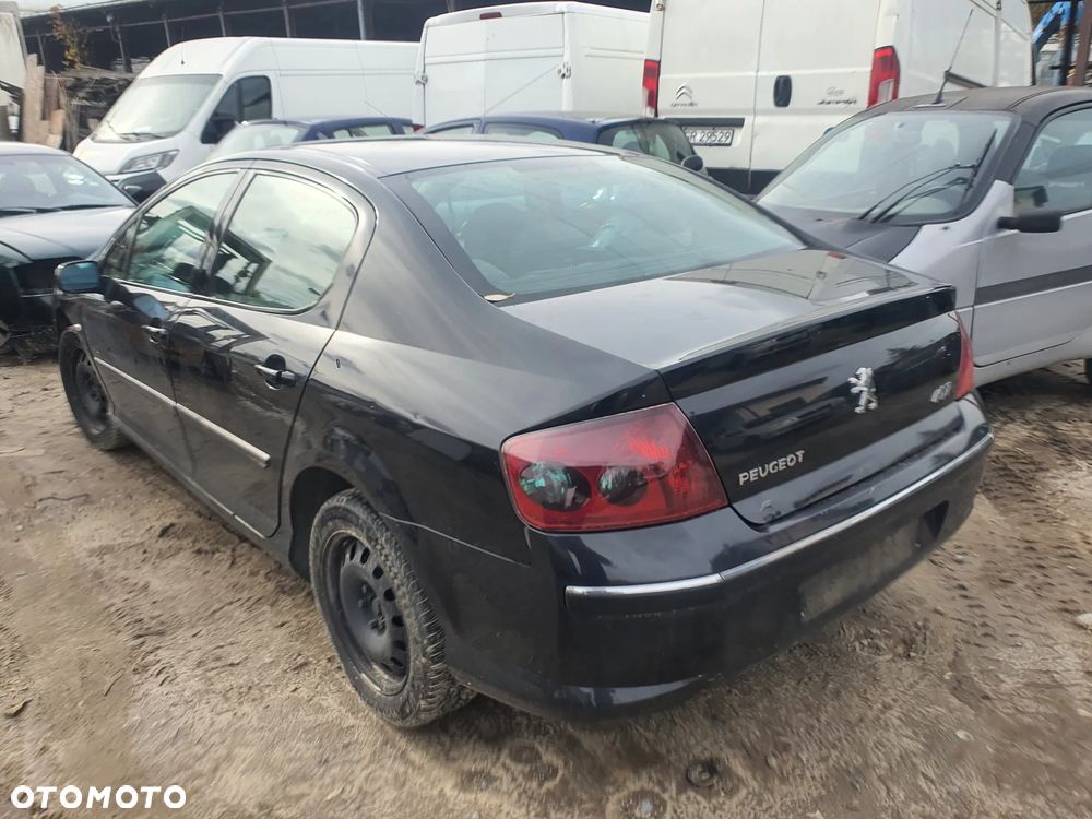 peugeot 407 EXL maska zderzak lampa grill błotnik drzwi zbiornik paliwa szyba lusterko - 3