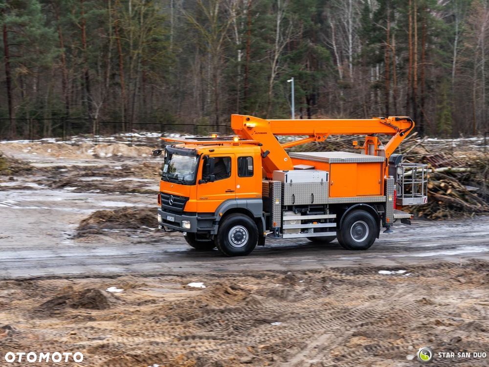 Mercedes-Benz AXOR 1833 4x4 RUTHMANN T220 S12 podnośnik koszowy - 22