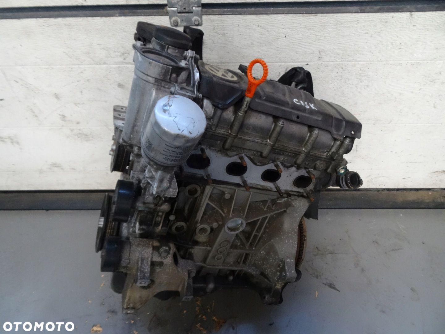 SILNIK Z UKŁADEM PALIWOWYM CNK 1.6 16V VW POLO 92 TYS PRZEBIEGU - 1