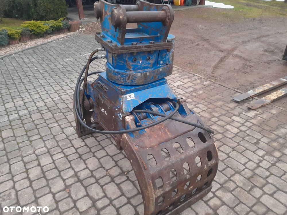 Chwytak chydrauliczny obrotowy sortujący wyburzeniowy kleszcze Mc Quaid 640kg, 2016r. - 7