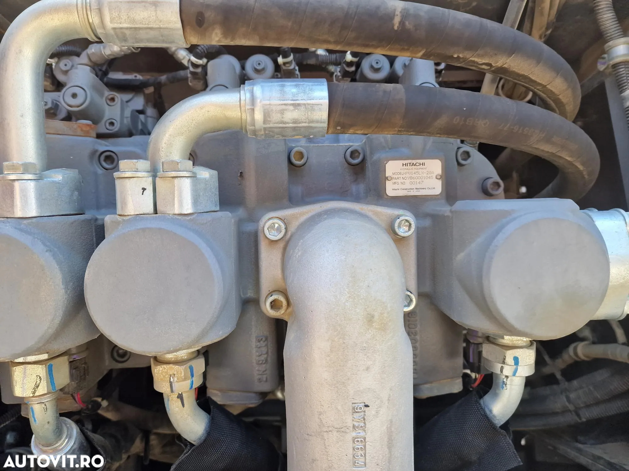 Hitachi ZX350-7, 2020, 9.420h, Cupa 2,2mc NOUA-94.900 Eur+Tva, Masa operationala 26,5t, Consum mediiu 14,1l/h, camera spate, camere laterale, inst picon, AC climatronic, Scaun operator pneumatic, lant 90% ok, STARE FOARTE BUNA, posibil leasing 5 ani-94900Eur - 27
