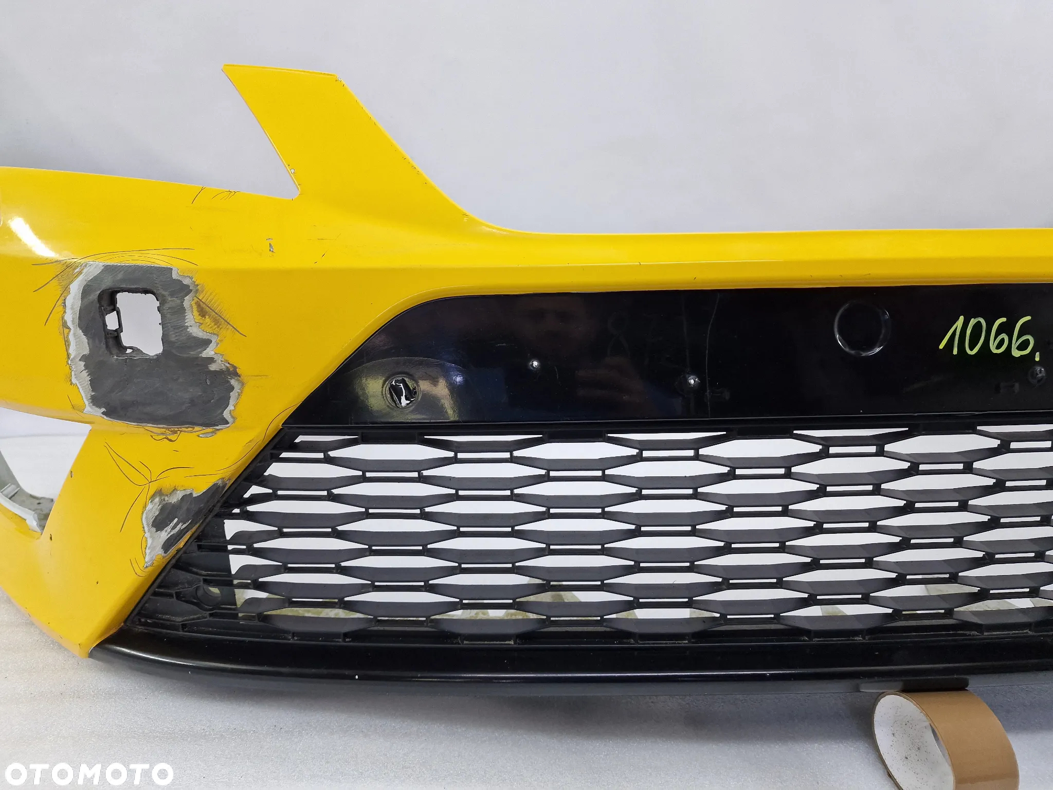 SEAT LEON 3 III 5F0 FR 12- ZDERZAK PRZEDNI PRZÓD NA SPRYSKI I 4X PDC + KRATKA ŚRODKOWA , NR 5F0807221M , NR AUKCJI NZ1066 - 12
