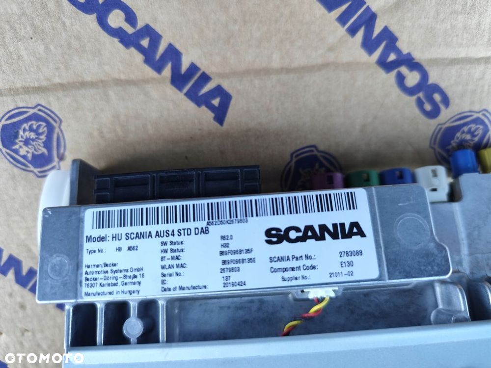 RADIO NAWIGACJA SCANIA NEXT GEN 2819281 - 2