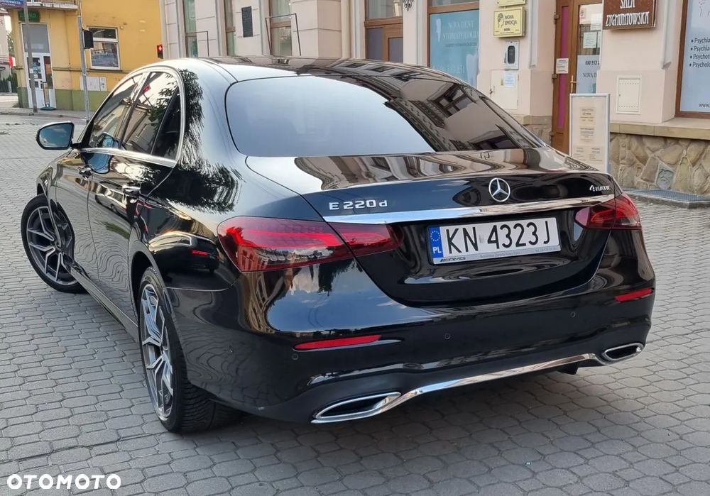 Mercedes-Benz Klasa E 220 d 4-Matic AMG/Avantgarde - 34