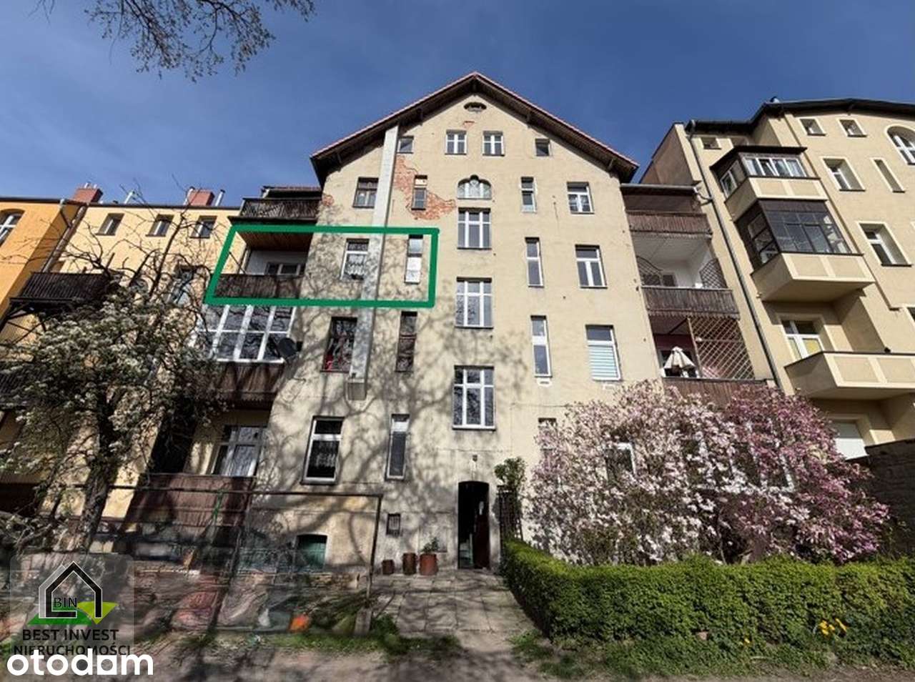 Przestronne, słoneczne, 2 balkony w centrum Jeleniej Góry