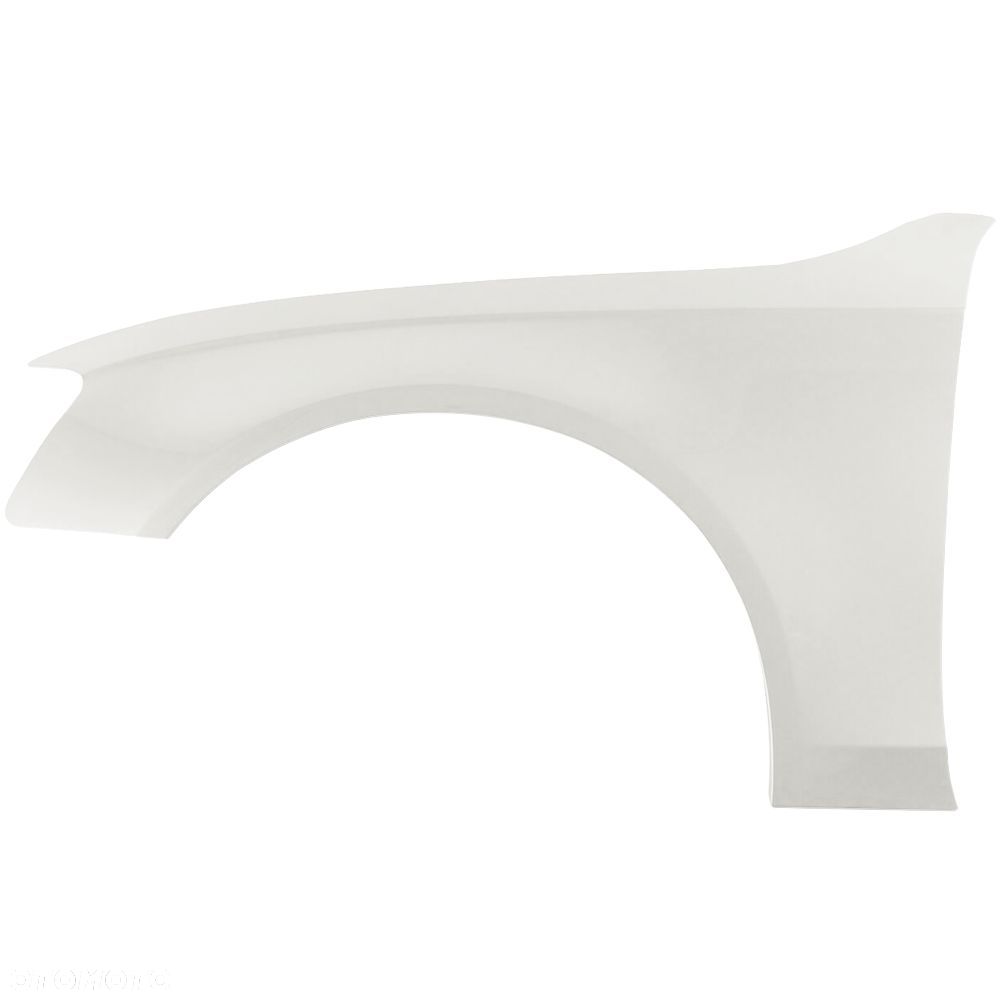 BLU Błotnik AUDI A4 B8 S4 LY9C lewy biały 07-11 przód IbisWeiss - 2