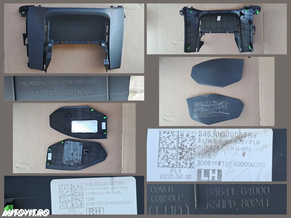 Hyundai i30 PD PDE gen 3 2018-2024 Torpedou Ornament trim interior volan oglinda consola Oglinda retrovizoare Senzor lumina faruri automate Opritor usa Capac baterie - 4