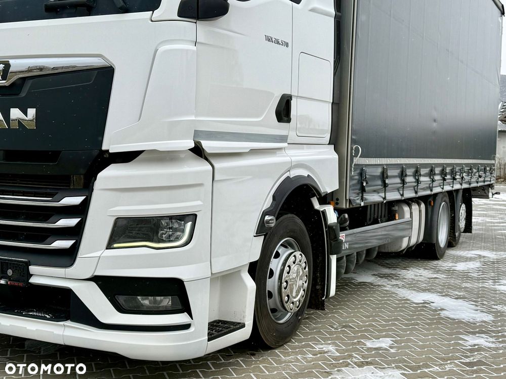 MAN TGX 26.470 / FIRANKA / 19 EUROPALET / XXL / NISKI PRZEBIEG / NOWY MODEL / 6X2 - 9