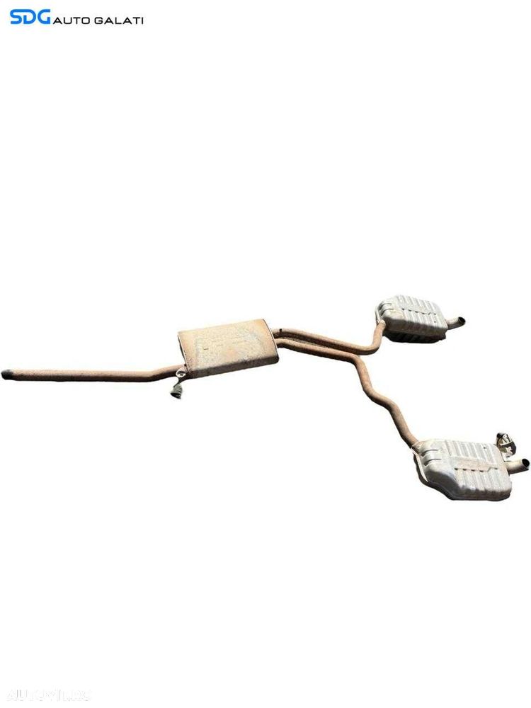 Toba Teava Esapament Evacuare Intermediara Finala Traseu Complet Audi A4 B7 2.5 TDI 2004 - 2008 Cod 8E0253611DG 8E0120AH 8E0253611DH 8E0120AG 02M11 8E0253411BE [LC2189] - 2