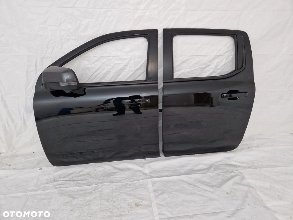 Ford Ranger VI Drzwi lewe tylne kompletne czarne Black-panther europa 24r - 1