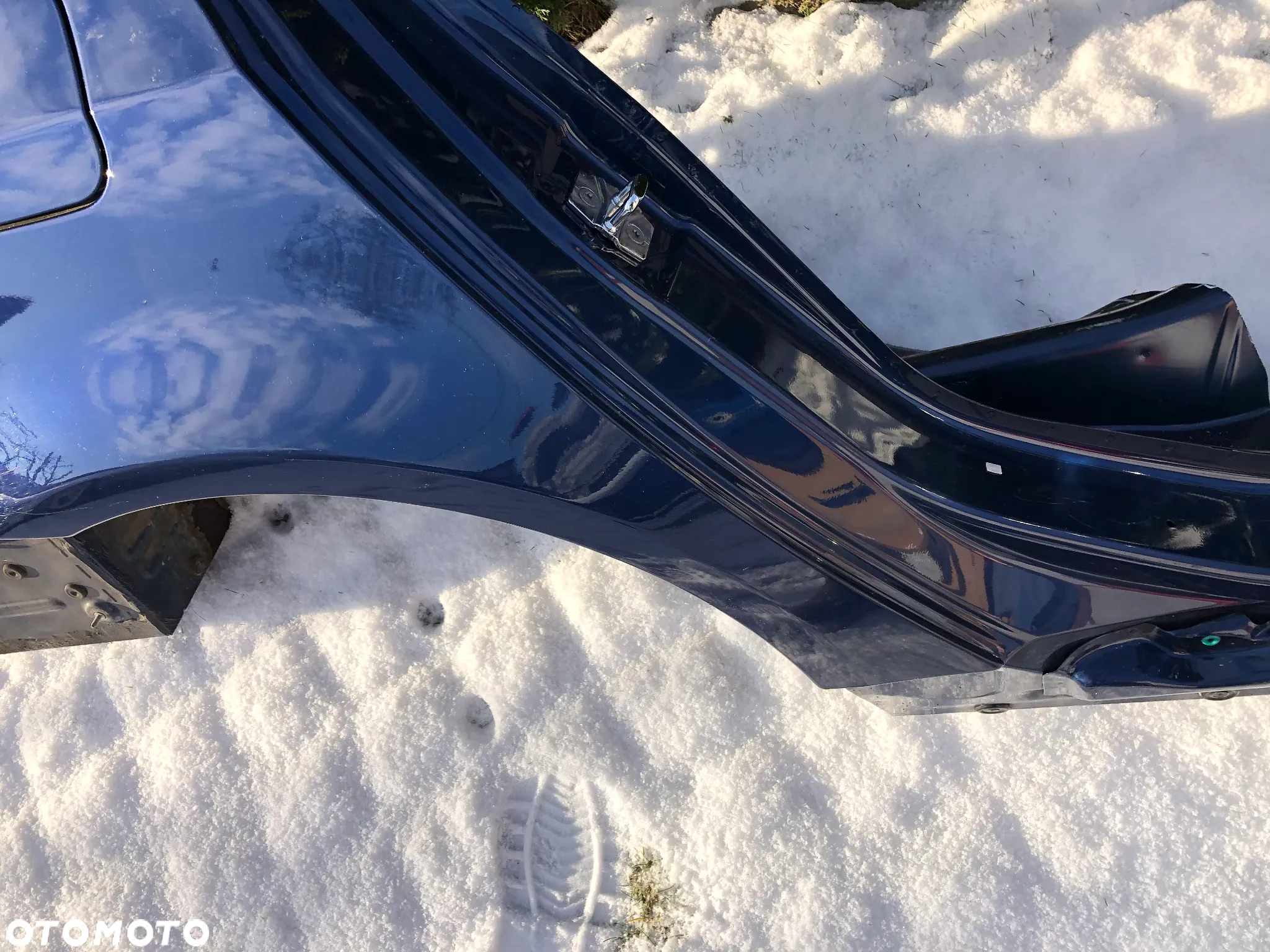 BMW E60 E61 ĆWIARTKA BŁOTNIK PODŁUŻNICA - 7