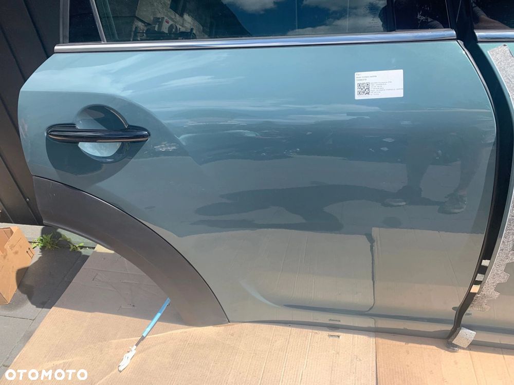 DRZWI PRAWA STRONA PRZÓD TYŁ MINI COUNTRYMAN F60 C4L SAGE GRUN - 8