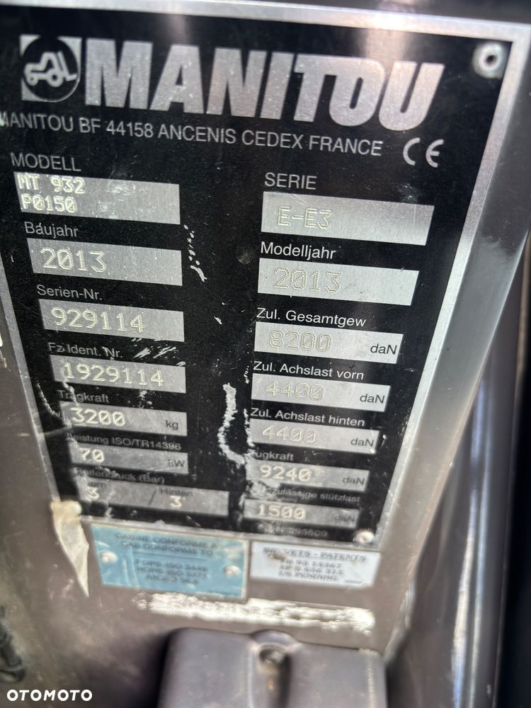 Manitou MT932 - 2