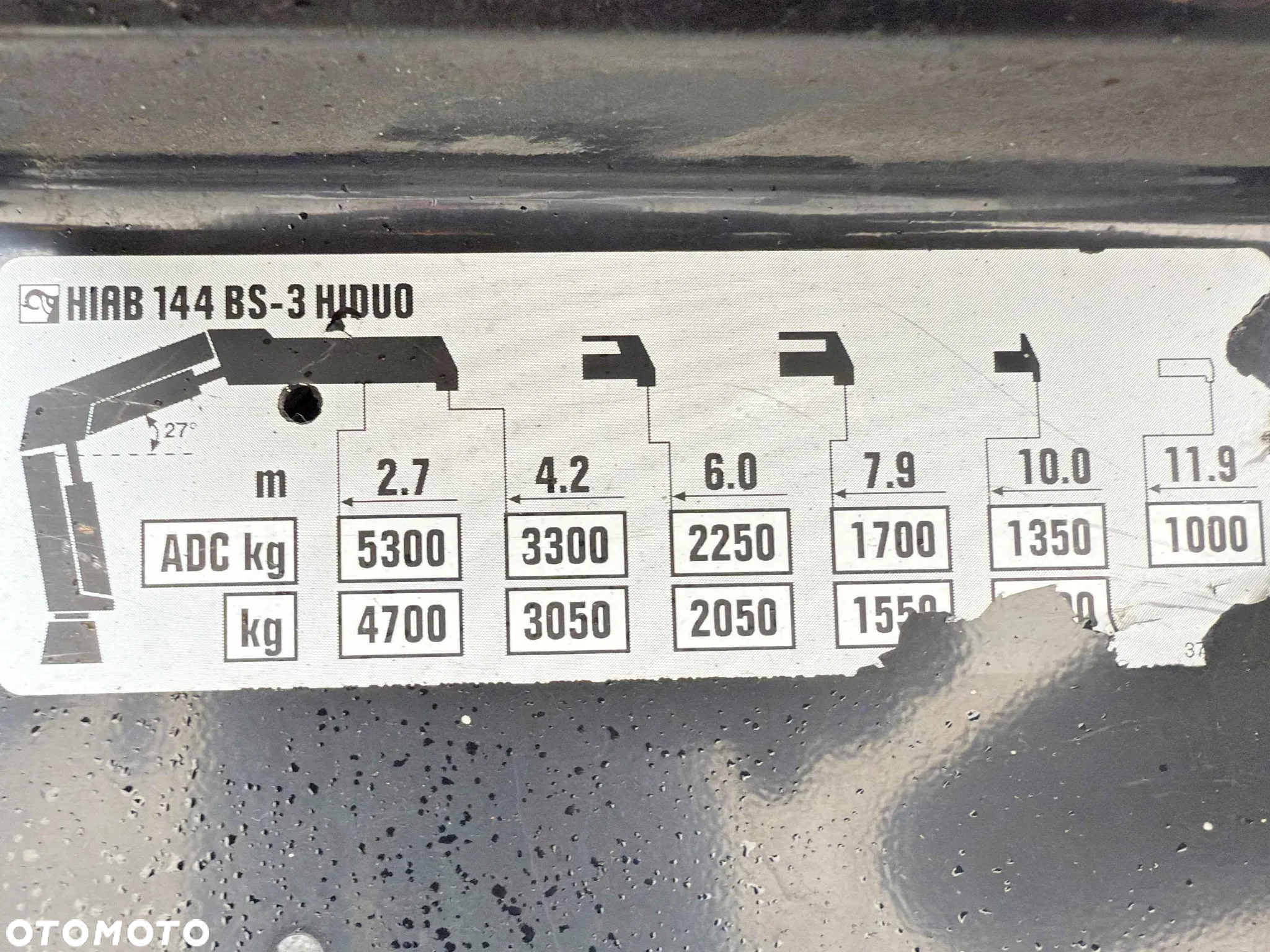 Iveco STRALIS 330 * WYWROTKA 4,60 m + HIAB 144 BS-3 HIDUO * STAN BDB - 8