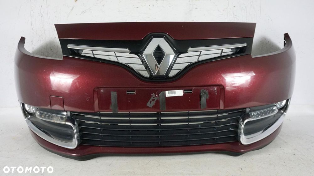 ZDERZAK PRZÓD PRZEDNI RENAULT SCENIC 3 III LIFT TENNM 13-16 FL LED DRL