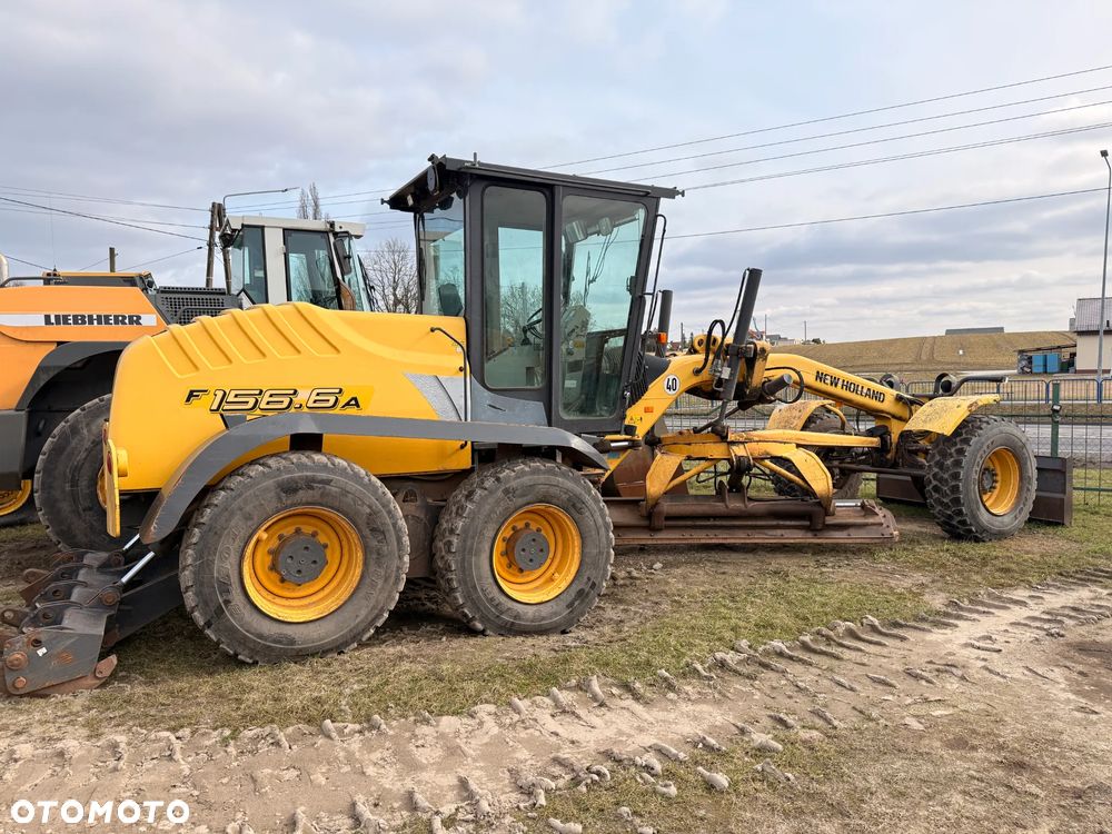 New Holland O&K F156.5 równiarka 2007  zrywak 7590h, IMPORT Niemcy - 2