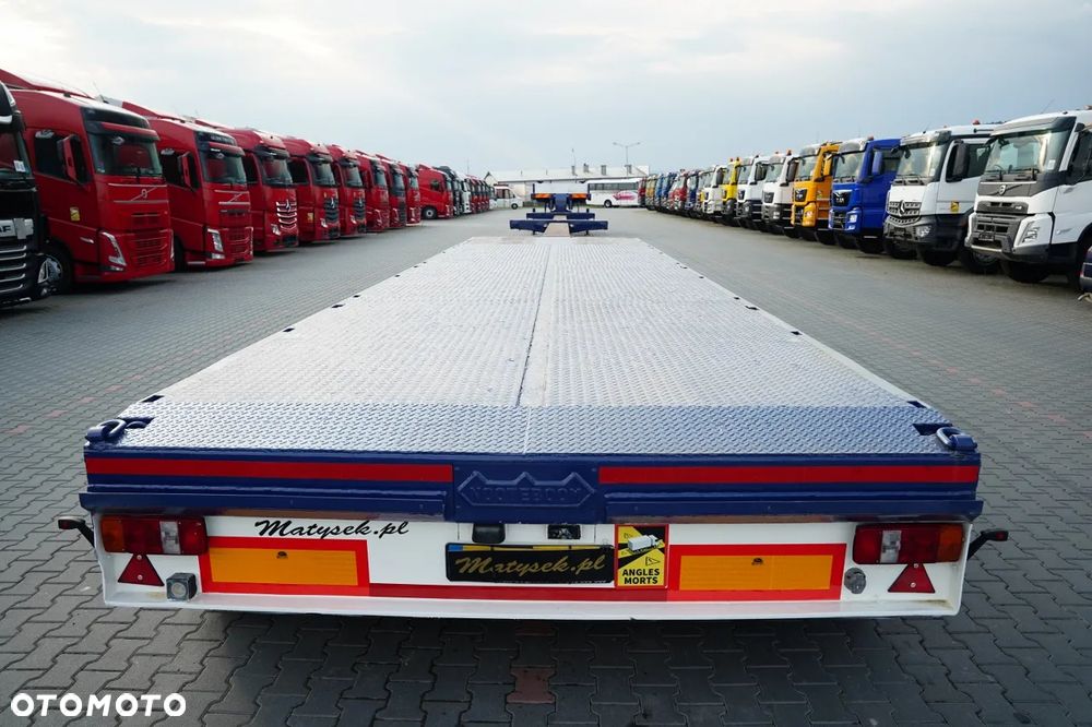 Nooteboom / NISKOPODWOZIE / ROZCIĄGANA / LAWETA / 33 M / 6 OSI /  OSIE SKRĘTNE / SAF /  DMC 85 000 KG - 12