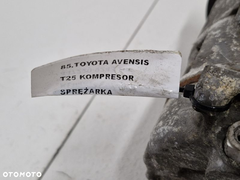 toyota avensis t25 kompresor sprężarka klimayzacji 447220-9243 - 9