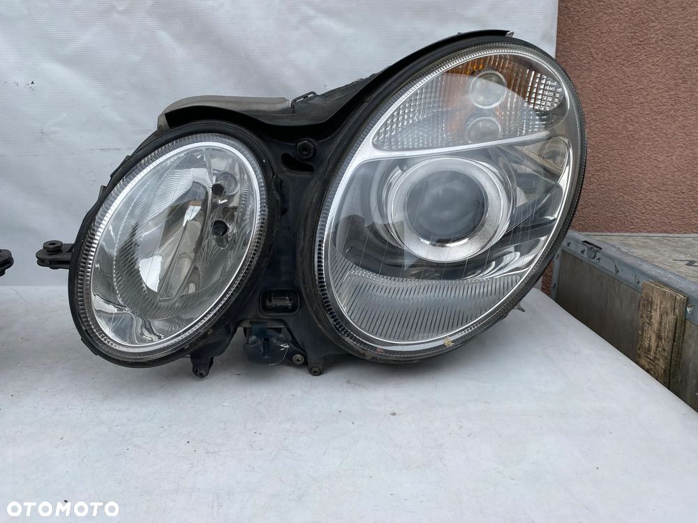 lampy e klasa w211 bi xenon komplet eu całe - 2