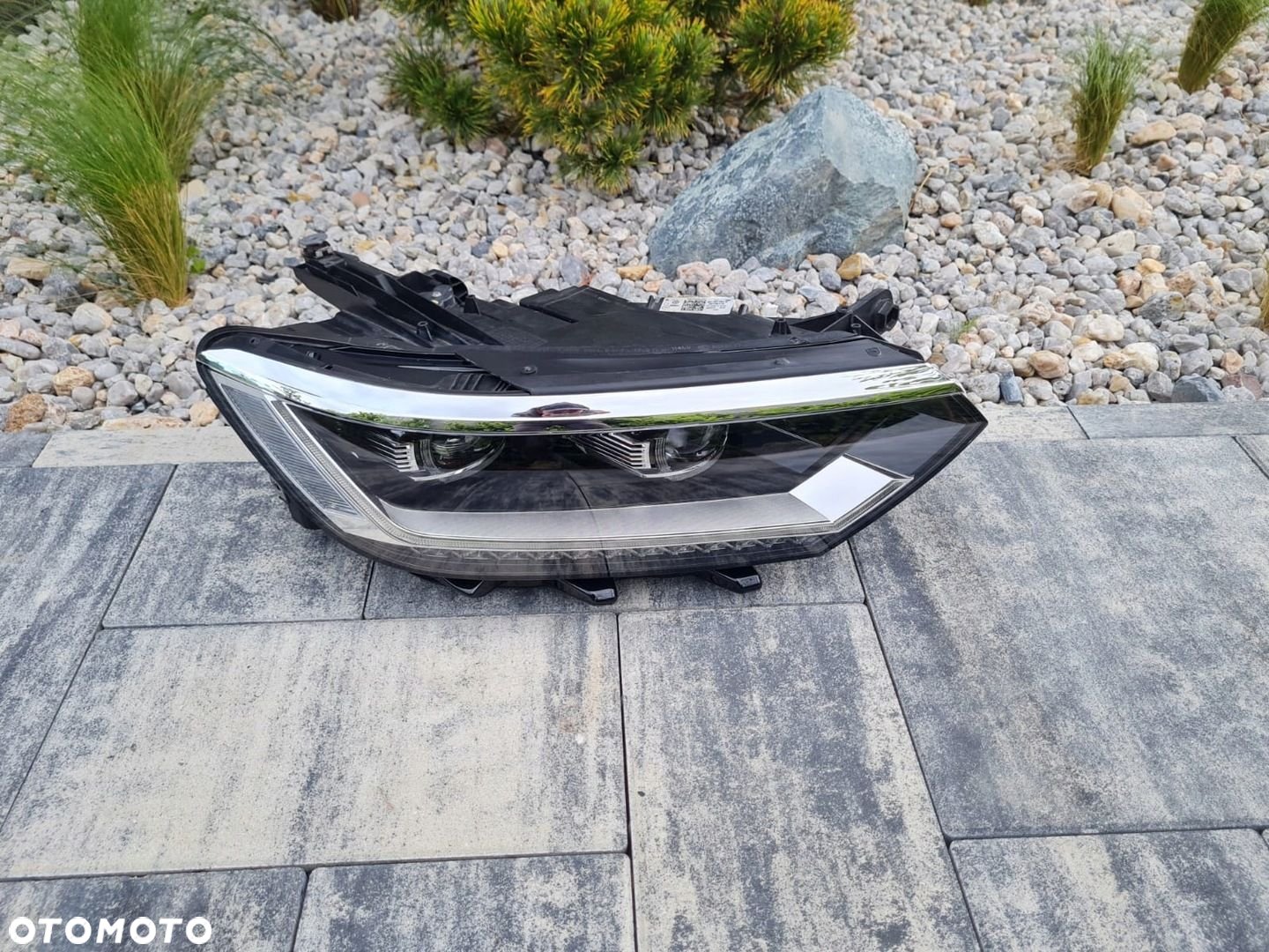 VW PASSAT B8 3G1 Lampa prawa przód Full Led Dynamic 3G1941082G Chrom - 2