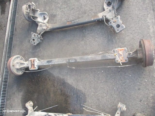 Eixo Eix597 CITROEN JUMPER 1997 2.5D 85CV 4P BRANCO TRÁS CUBOS COMPLETO - 1