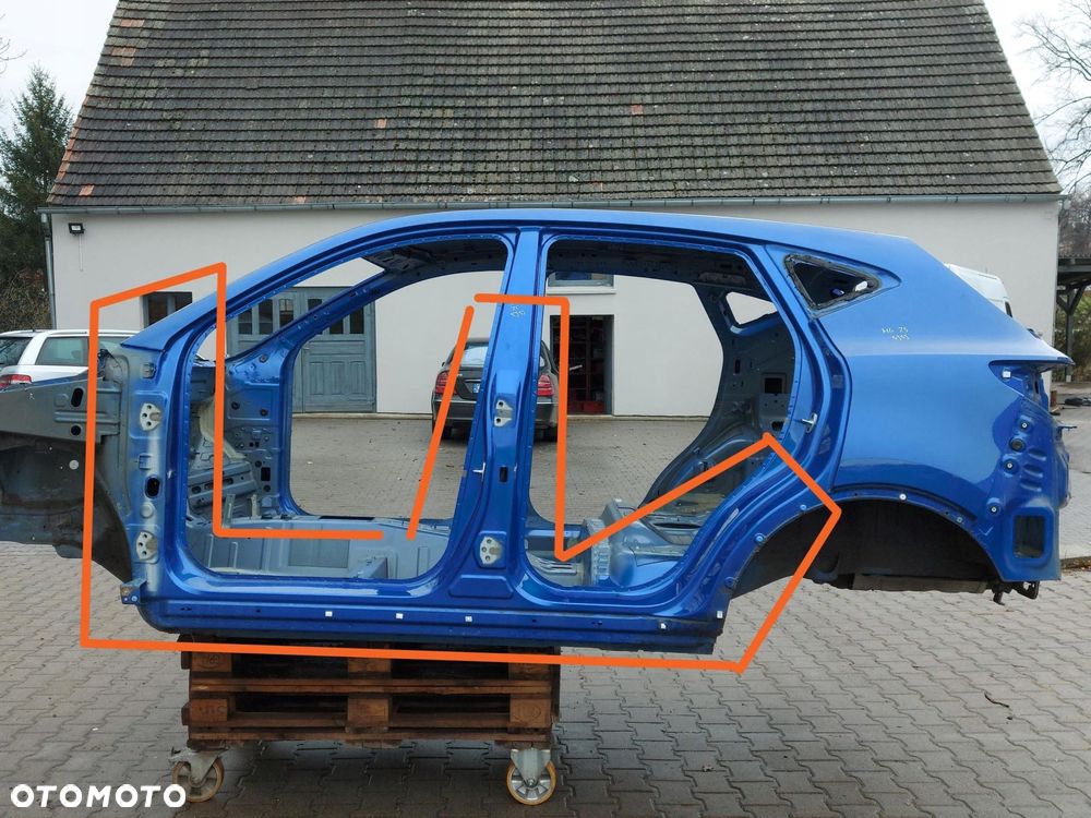 MG ZS Słupek próg lewy długi 5JSJ - 1