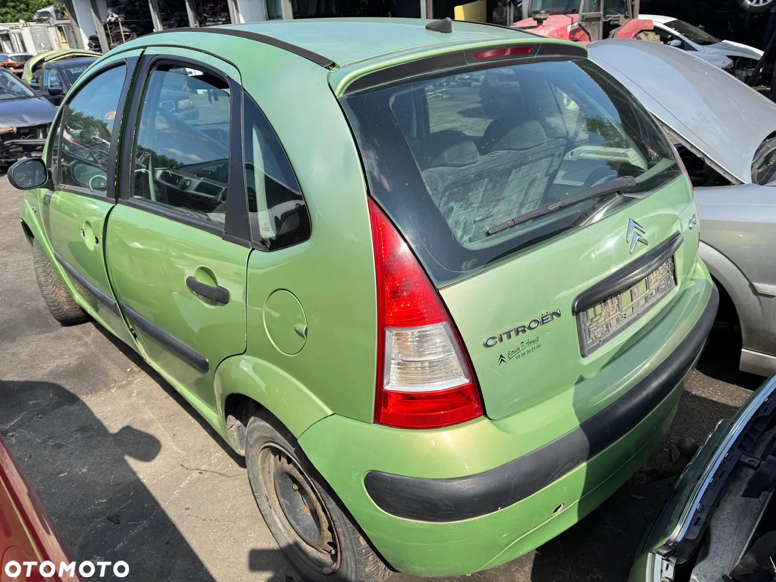 Citroen C3 1.4 HDI Cały na części kod lakieru KSYC - 7