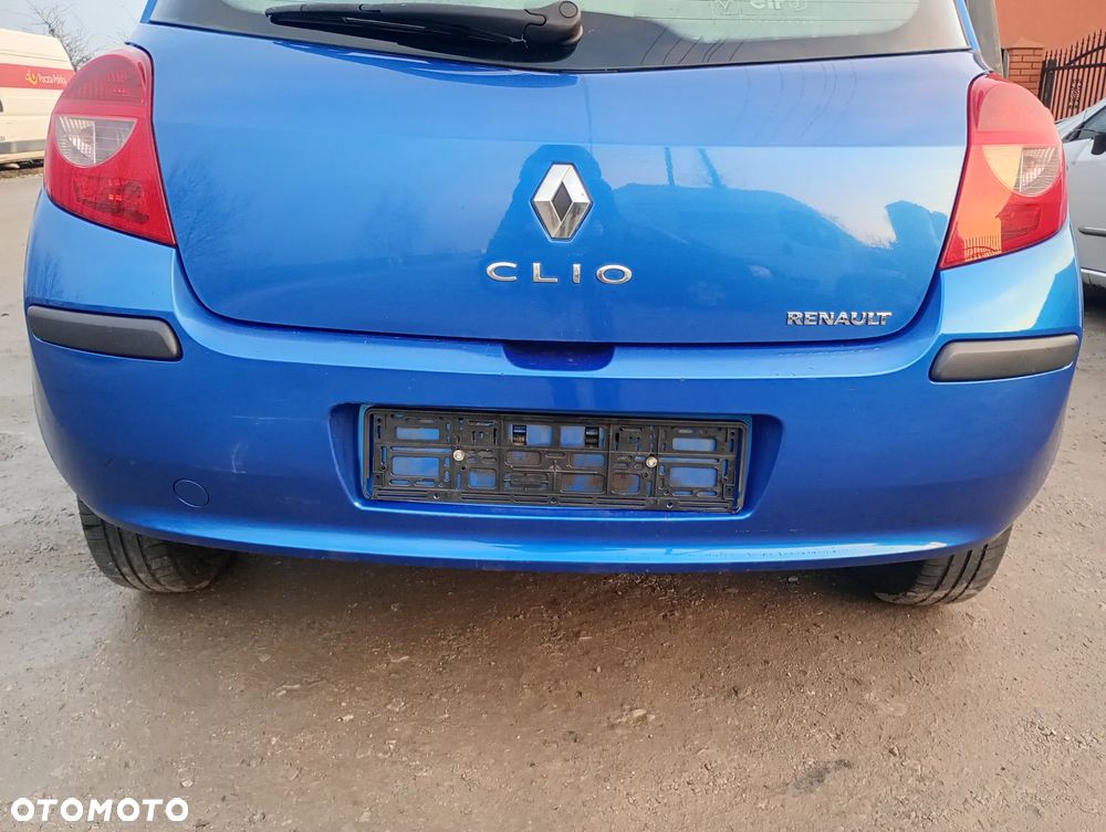 RENAULT CLIO III 05-09 TEI45 5d zderzak tylny tył - 1