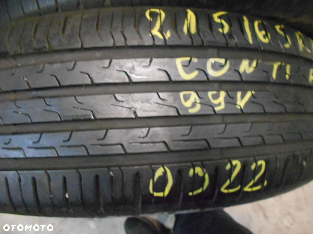 OPONY 215/65R17 CONTINENTAL ECO CONTACT 6 AO DOT 0322 /2320 7,2MM - 3