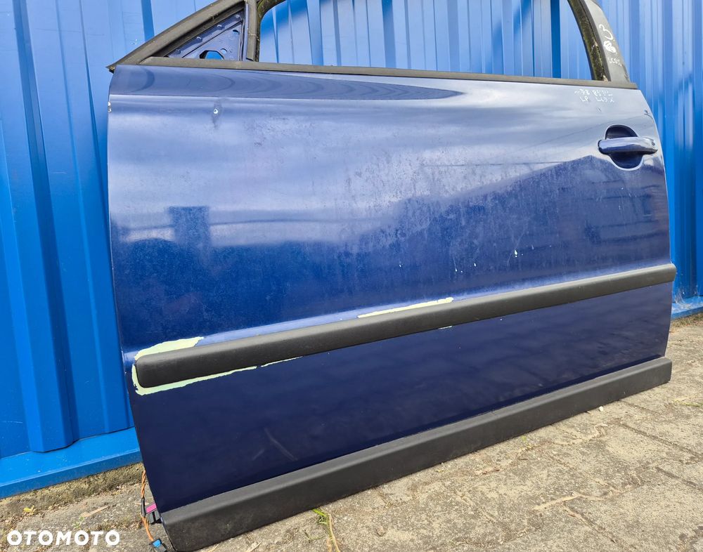 DRZWI PRZÓD LEWY LEWE VW PASSAT B5 FL NIEBIESKI - 20