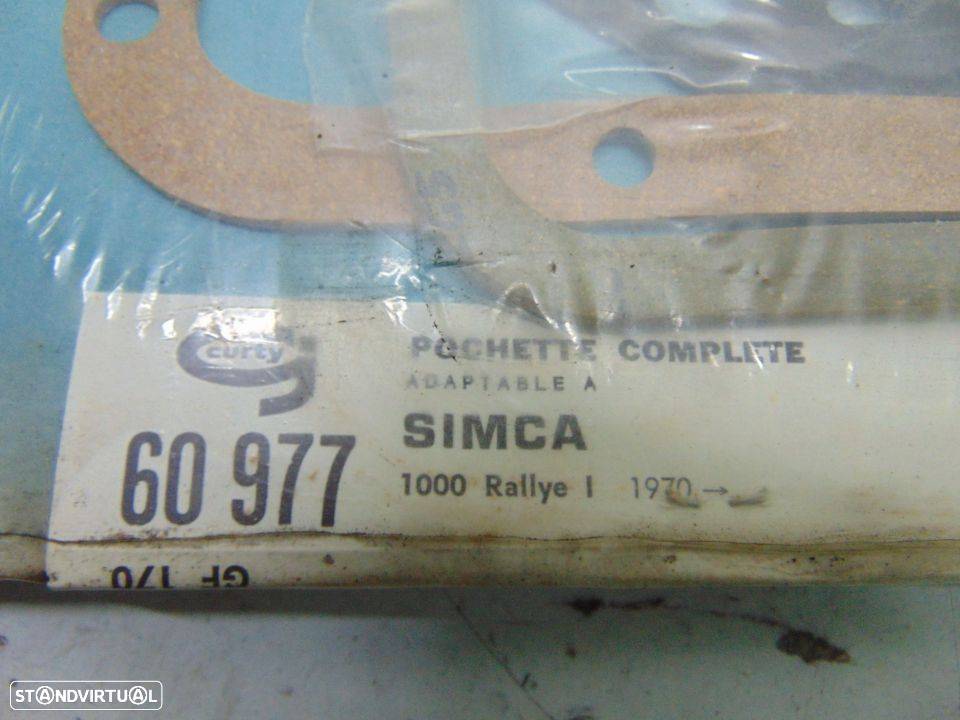 Simca talbot/1000 jogo de juntas - 6