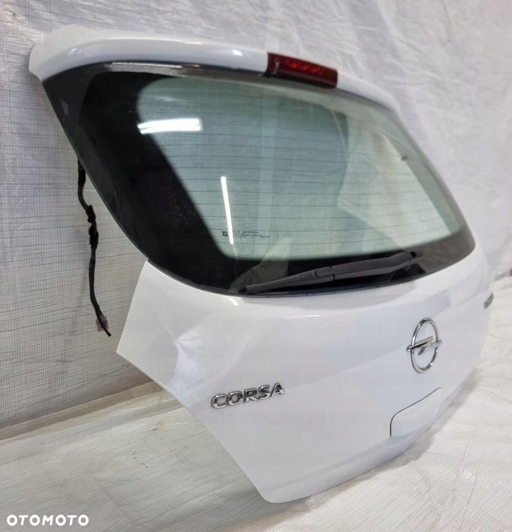 OPEL CORSA D TYLNA TYŁ KLAPA BAGAŻNIKA KOD LAKIERU Z474 - 2