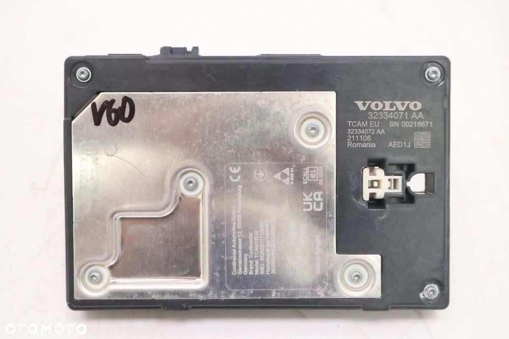 VOLVO V60 II PŁETWA ANTENA DACHOWA GPS 714 32334071AA, 39826456 - 4
