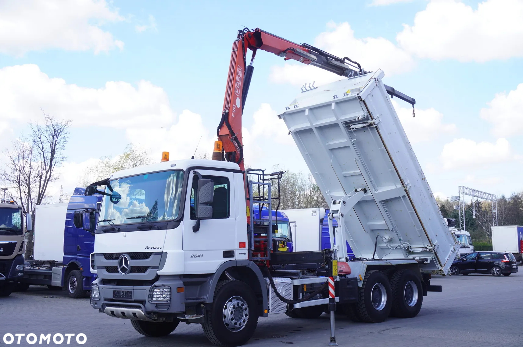 Mercedes-Benz Actros 2641 6×4 E5 / HDS / Wywrotka / 110 tys.km ! - 2
