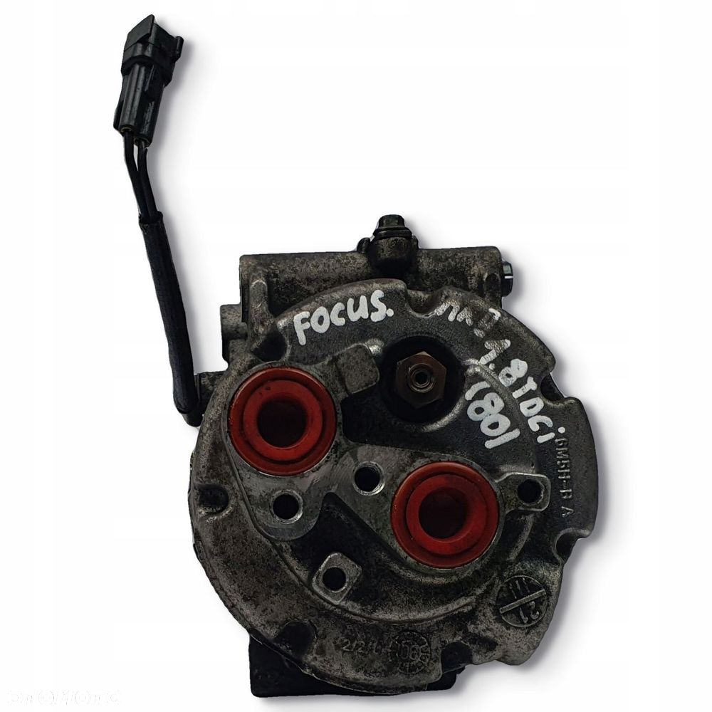 SPRĘŻARKA KLIMATYZACJI Ford Focus II 1.8 TDCI 04-12 r 4M5H19D629AE - 7