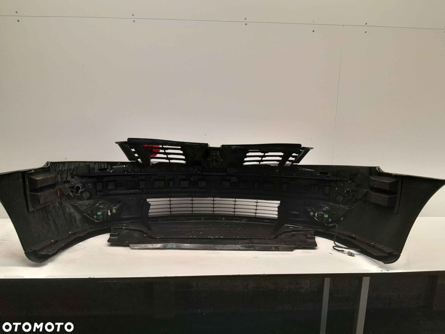 } ZDERZAK PRZÓD PRZEDNI DO RENAULT ESPACE 4 IV NV676 CZARNY HALOGENY - 5