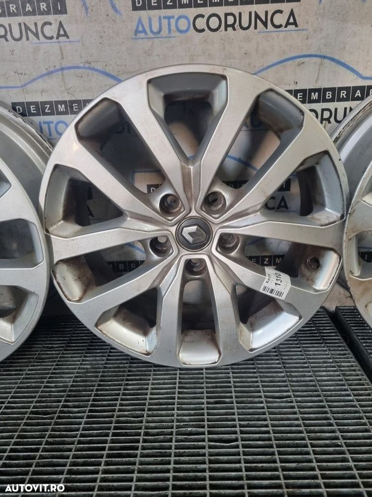 Jante aliaj Renault Kadjar 2015 - 2018 (1310) R17 ET40 5*114.3 - 4