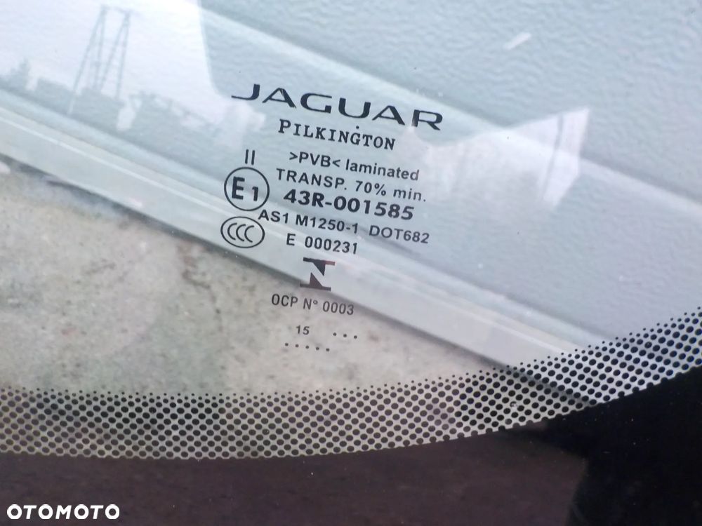 JAGUAR XF X260 II SZYBA CZOŁOWA ASYSTENT PASA RUCHU - 2