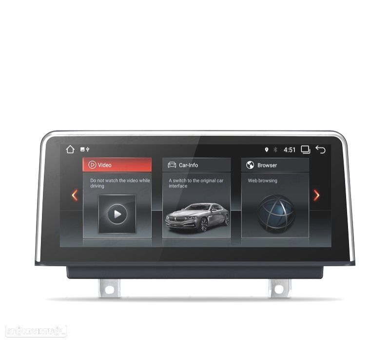 AUTO RADIO GPS ANDROID 14 PARA BMW SERIE 3 SERIE 4 10,25" - 5