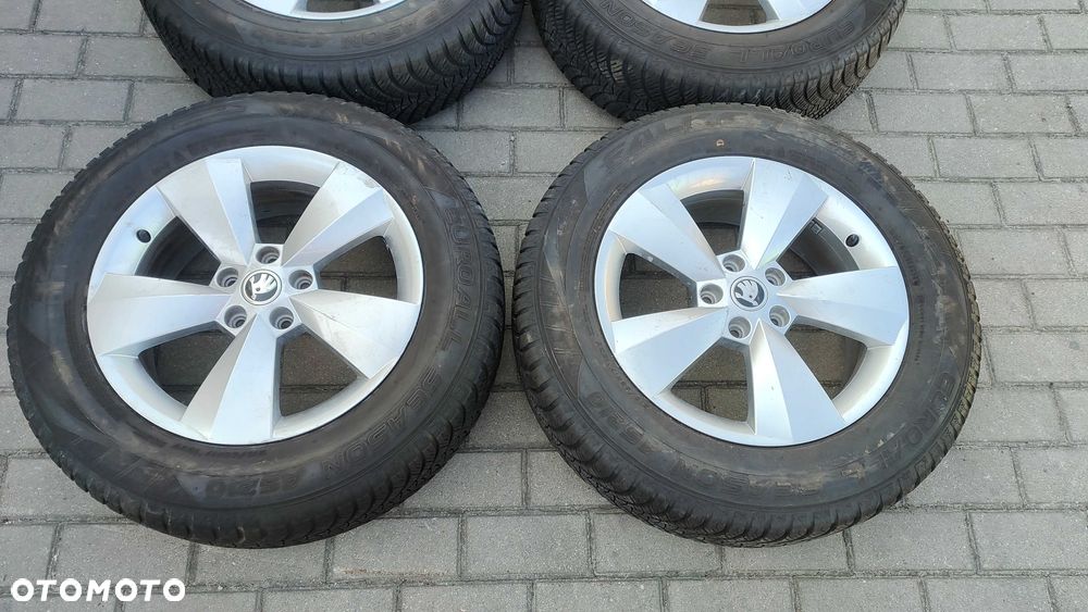 Koła Całoroczne Skoda Kodiaq 215/65/17  Audi Q3  Tiguan  MB - 4