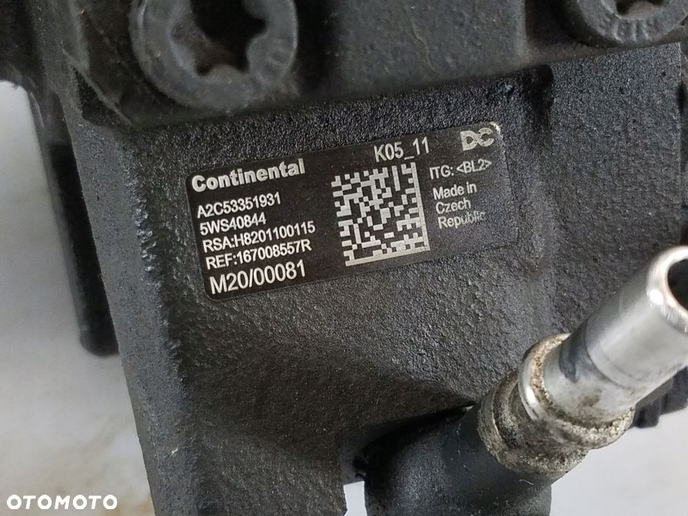 pompa wtryskowa mercedes-benz b-klasa w246 1.5 cdi 167008557r - 4