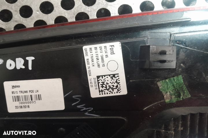 Lampa / Tripla stop stanga pe hayon GN15-13A603-FD / 90134195 GN15-13 - 4