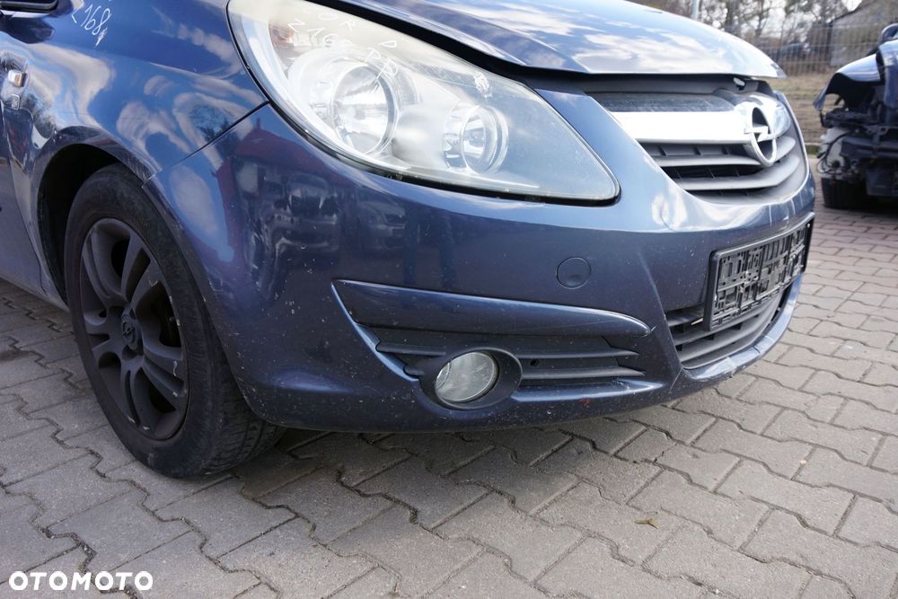 MASKA ZDERZAK BŁOTNIKI LAMPY CORSA D IV Z168  OPEL 2006-2011 SZARY PRZÓD KOMPLETNY - 8