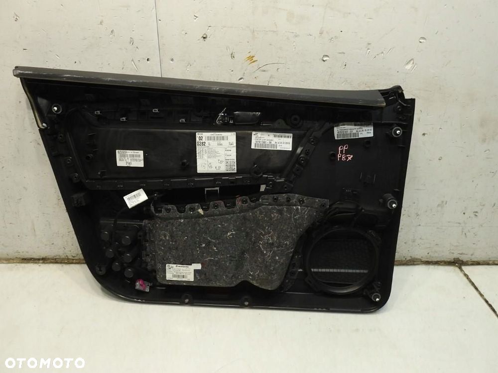 TAPICERKA DRZWI PRAWY PRZÓD VW PASSAT B7 3AB867012 - 3