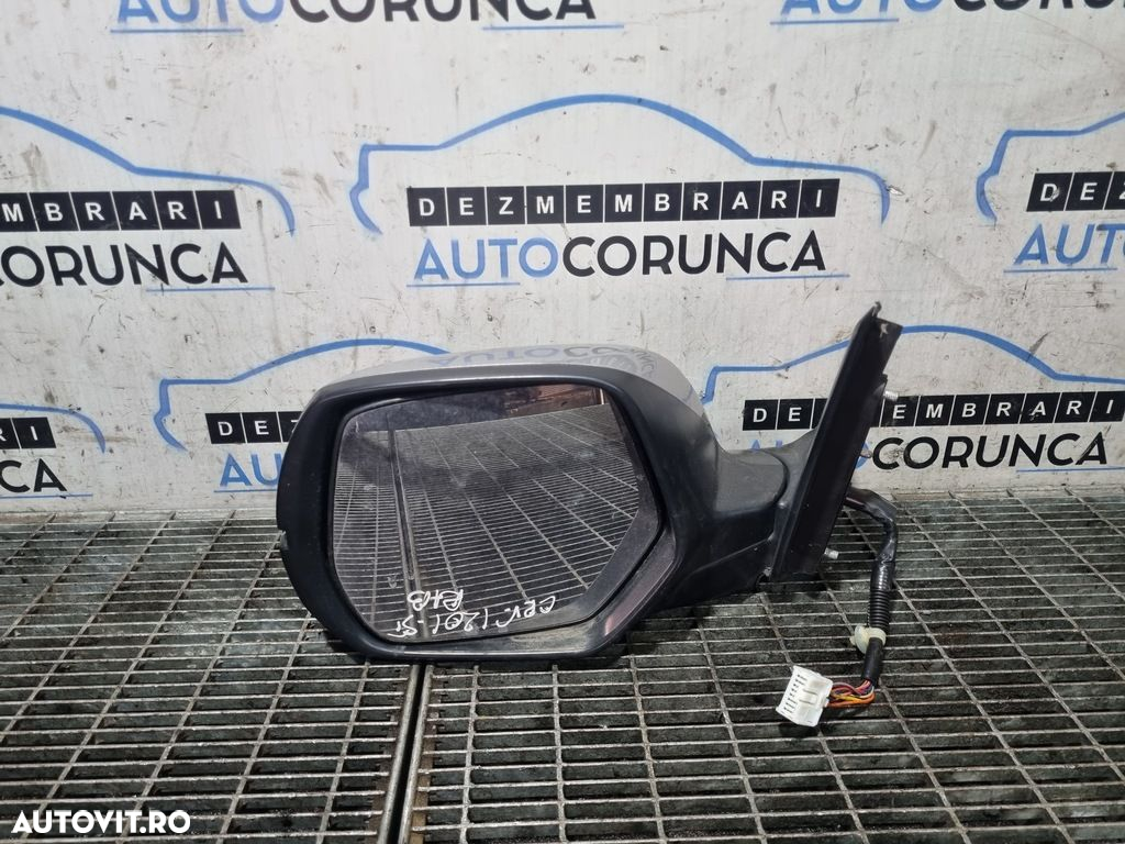 Oglinda stanga Honda CR - V IV 2012 - 2018 4 Usi GRI (1201) Rabatabile - 2