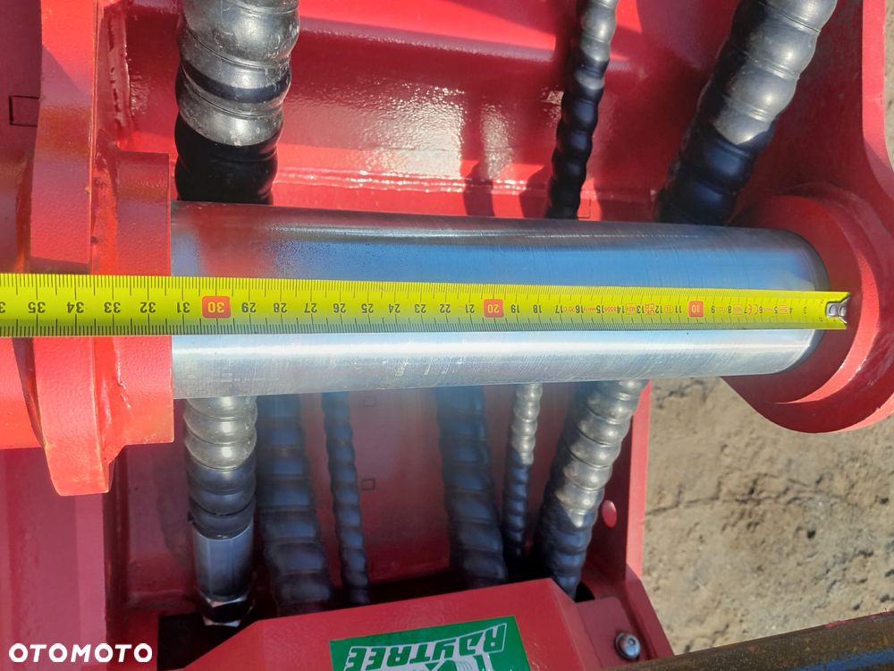 Mulczer hydrauliczny bębnowy, głowica kosząca, karczownik zarośli z pazurem do korzeni, leśny, waga 878kg NOWY!!! - 7