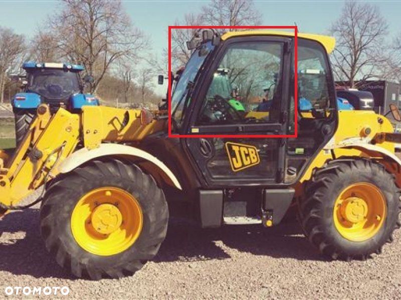 Szyba Szyby ładowarka teleskopowa JCB - boczna prawa nr 113 - 3