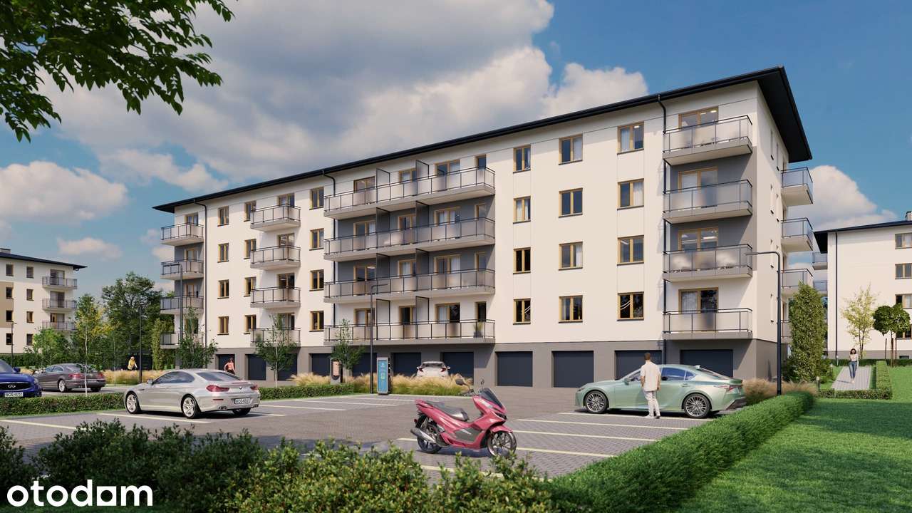 2-pokojowe mieszkanie 47m2 + balkon Bezpośrednio