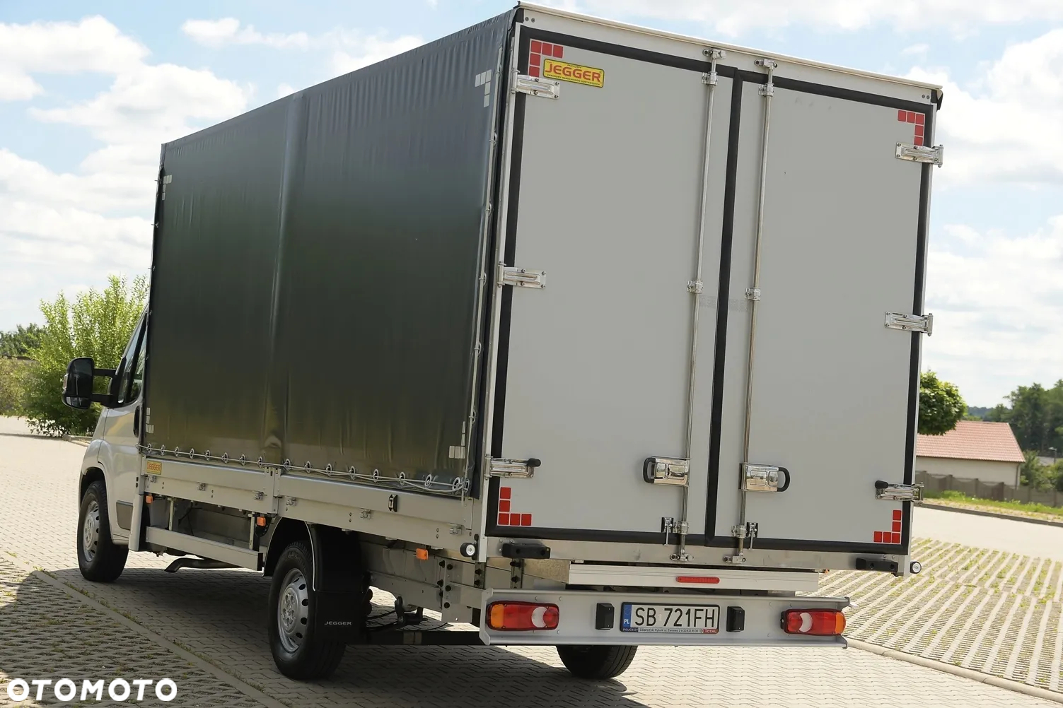 Peugeot DUCATO BOXER PLANDEKA 10 PALET DRZWI - 7