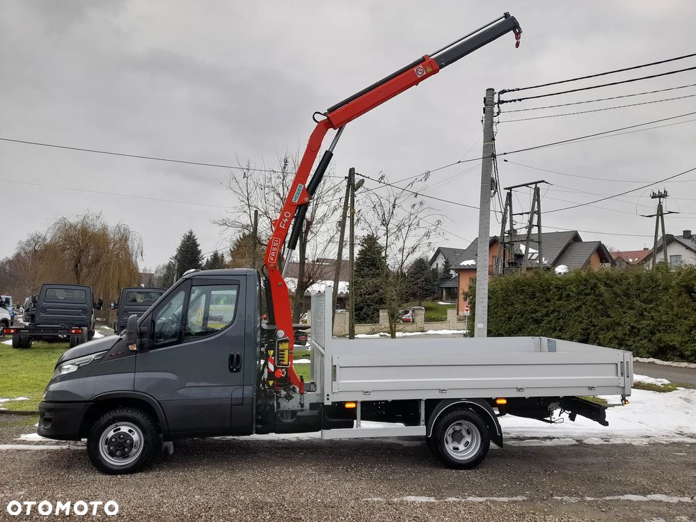 Iveco 50c16 50c18 dmc 3,5t silnik 3.0 HDS dzwig żuraw FASSI f40 WYWROTKA kiper skrzynia - NOWY- Polski salon - 30